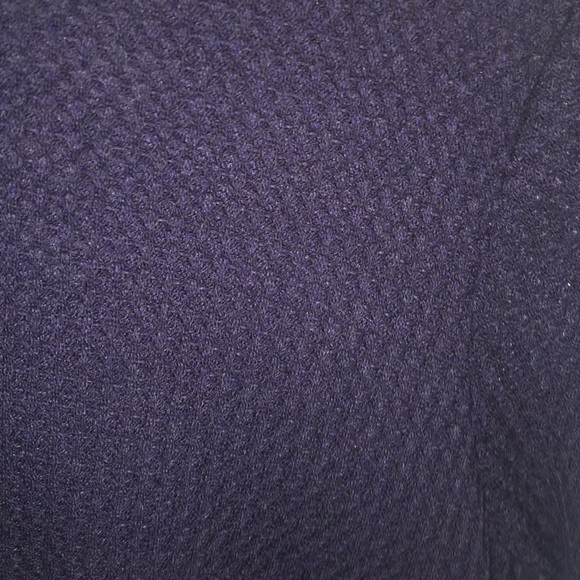 Navy long sleeve shift dress - Picture 3 of 3